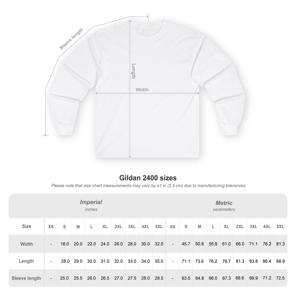 Compass & Pines Long Sleeve Tee — "Always Take The Scenic Route" Adventure Shirt