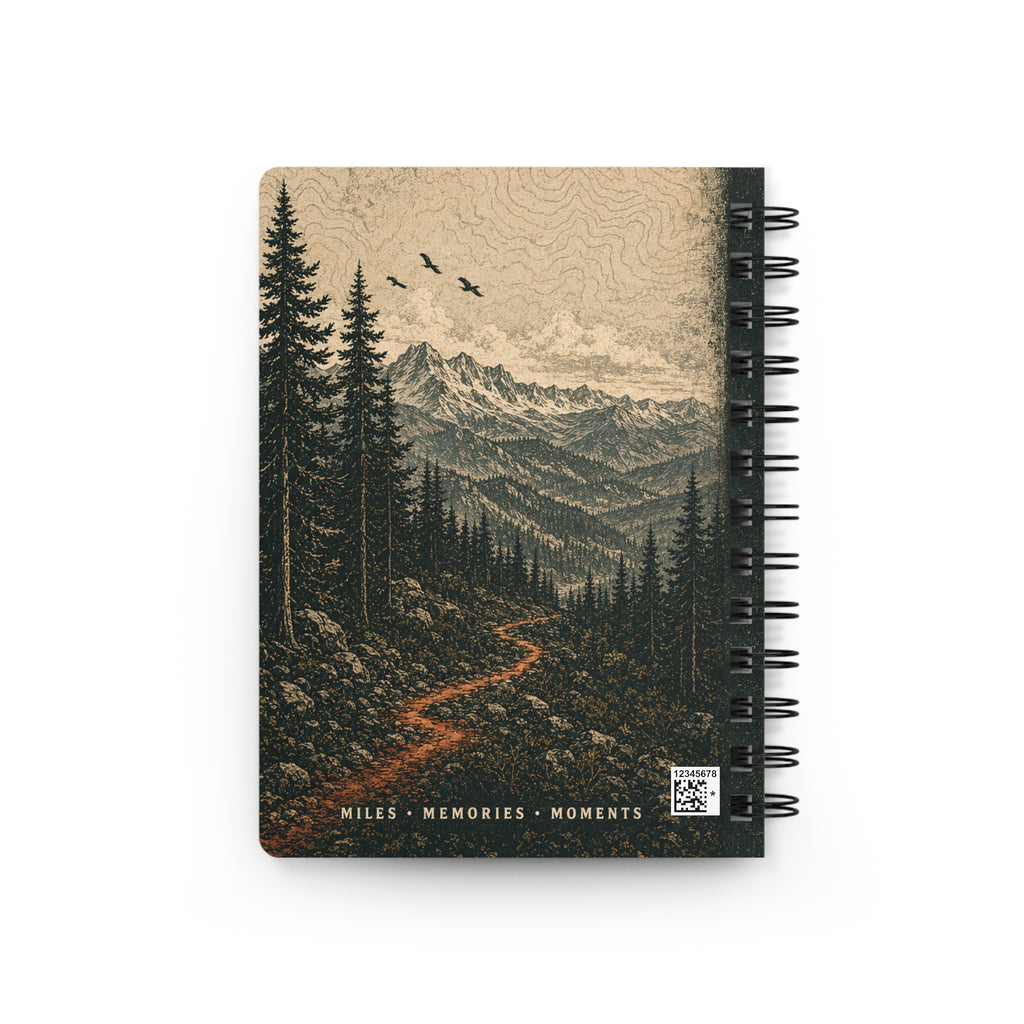 Trail Journal — Pacific Crest Hiker’s Spiral Notebook (Miles • Memories • Moments)