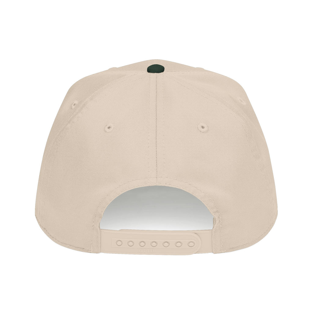 Pacific Cres Trail Baseball Cap — Vintage Forest Mountain Design