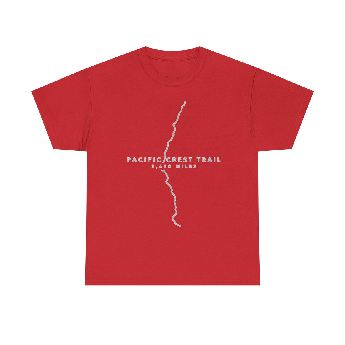 Pacific Crest Trail map T-Shirt | PCT 2,650 Miles Trail Tee