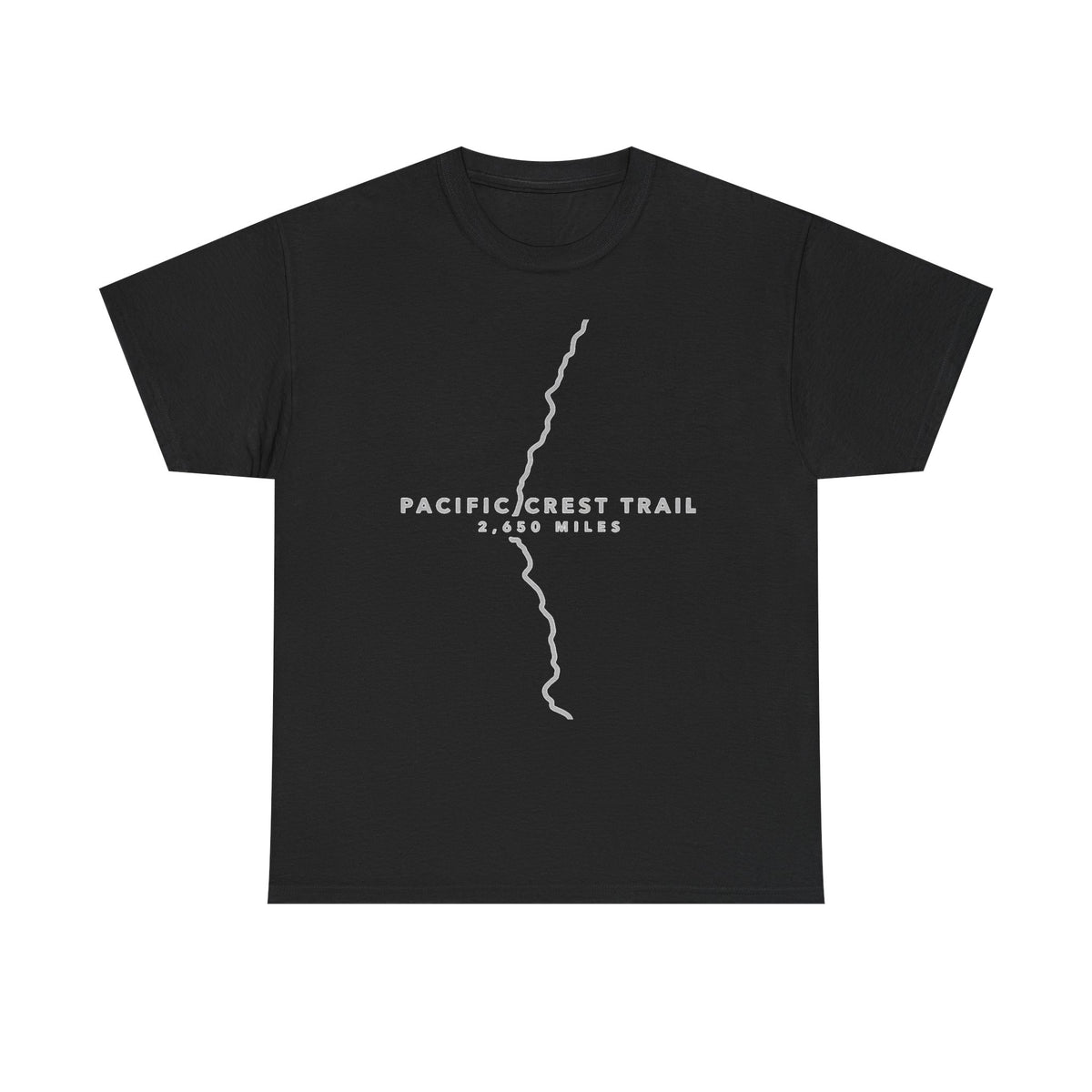 Pacific Crest Trail map T-Shirt | PCT 2,650 Miles Trail Tee