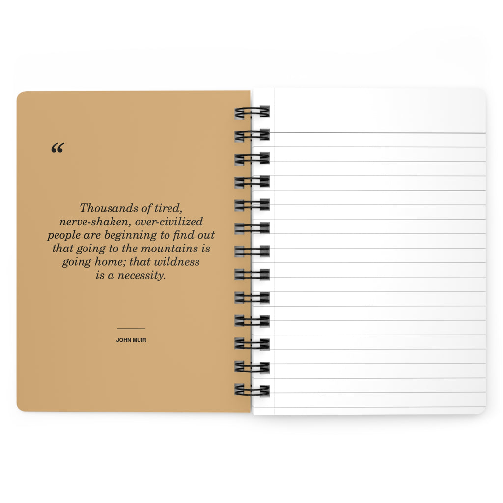 Trail Journal — Pacific Crest Hiker’s Spiral Notebook (Miles • Memories • Moments)