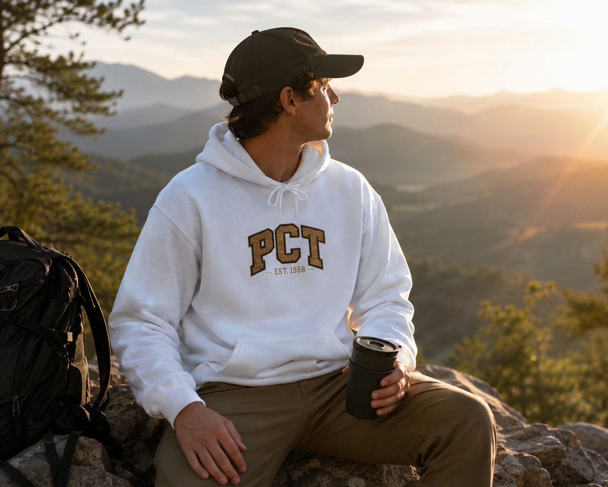 PCT Est. 1968 Embroidered Collegiate Hoodie