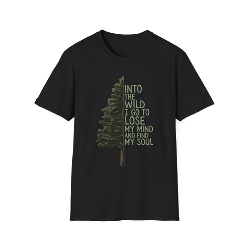 Into the Wild I Go T-Shirt – Forest Hiking Graphic Tee
