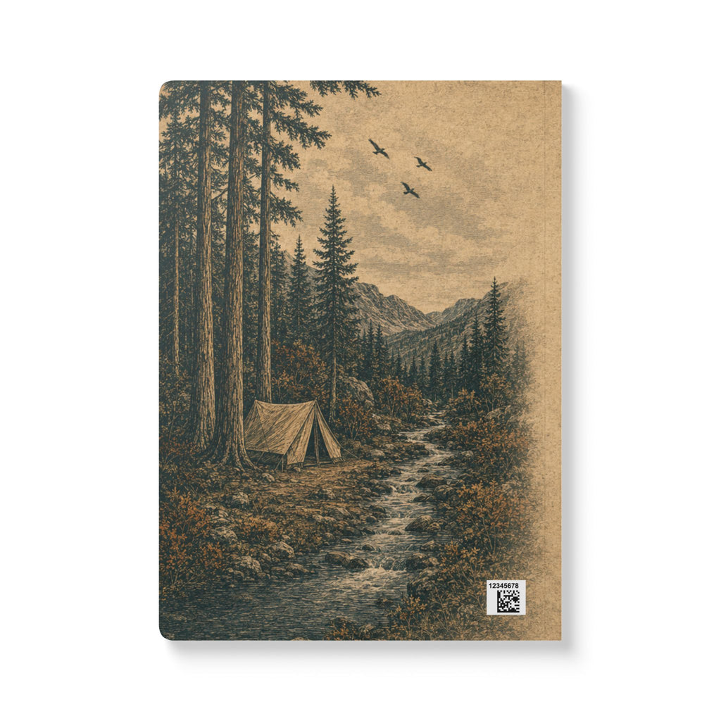 Trail Journal Softcover — Miles • Memories • Moments Camping Notebook