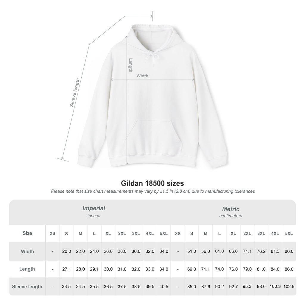 Nature Trail Hoodie — Serene Mountain River Graphic Hooded Sweatshirt