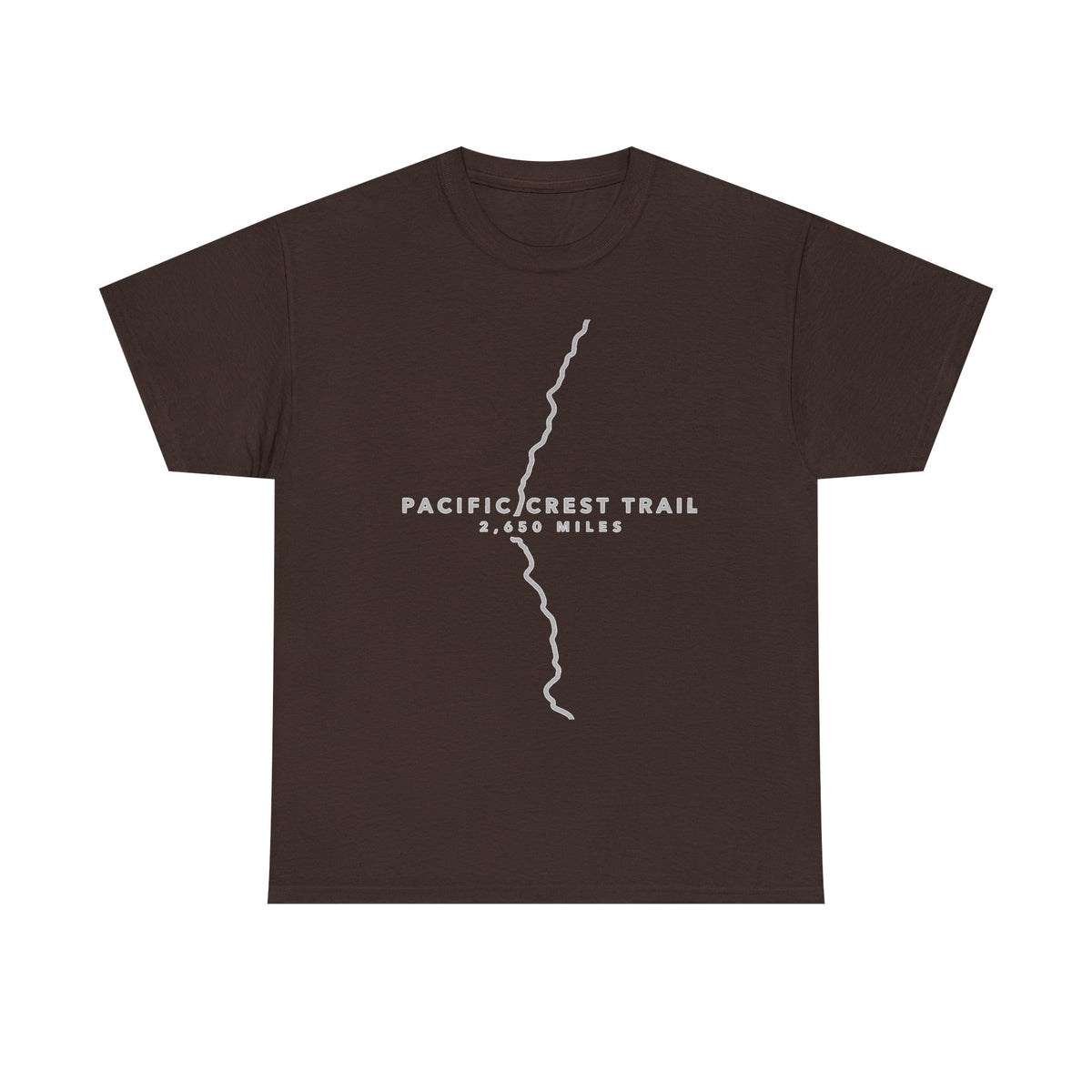 Pacific Crest Trail map T-Shirt | PCT 2,650 Miles Trail Tee
