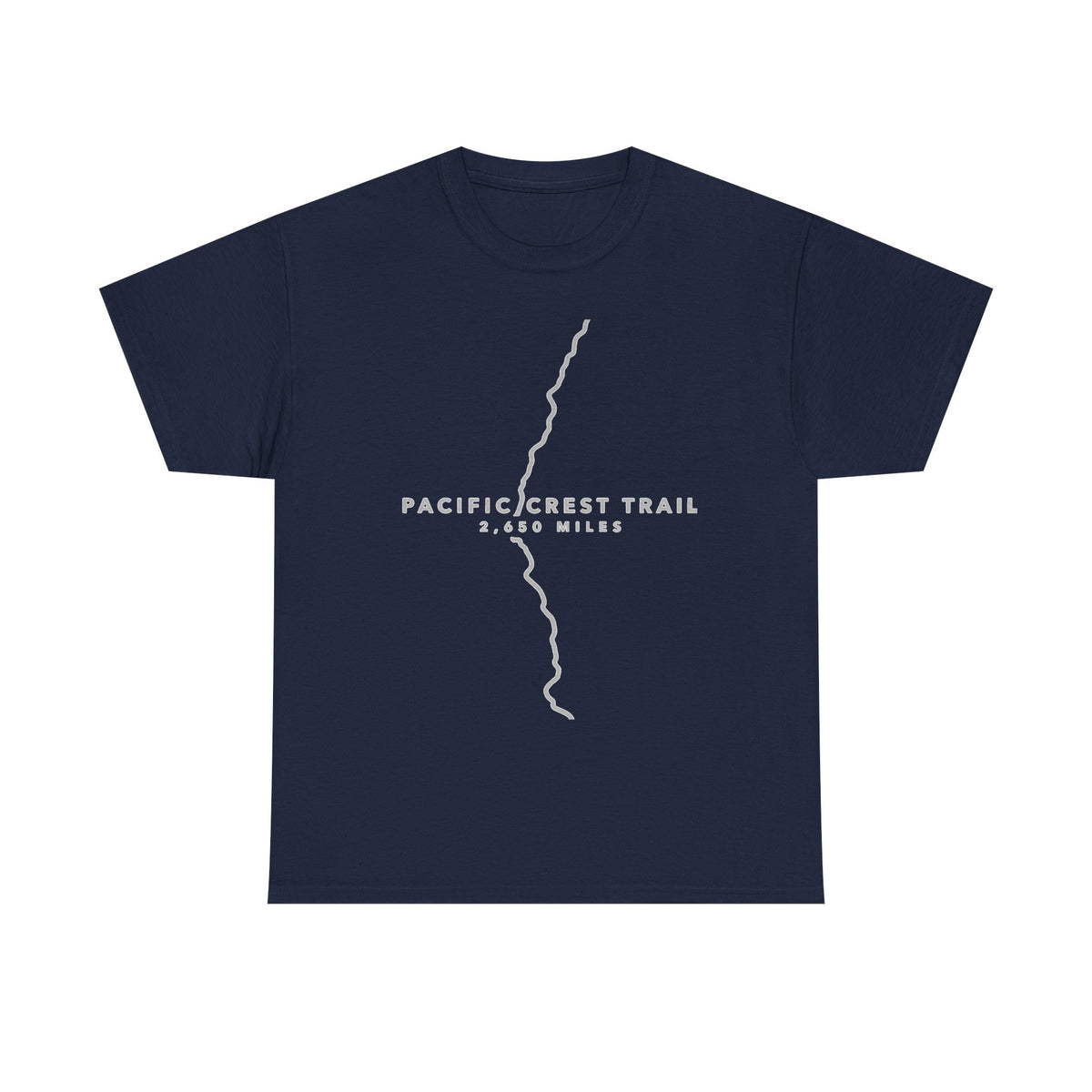 Pacific Crest Trail map T-Shirt | PCT 2,650 Miles Trail Tee