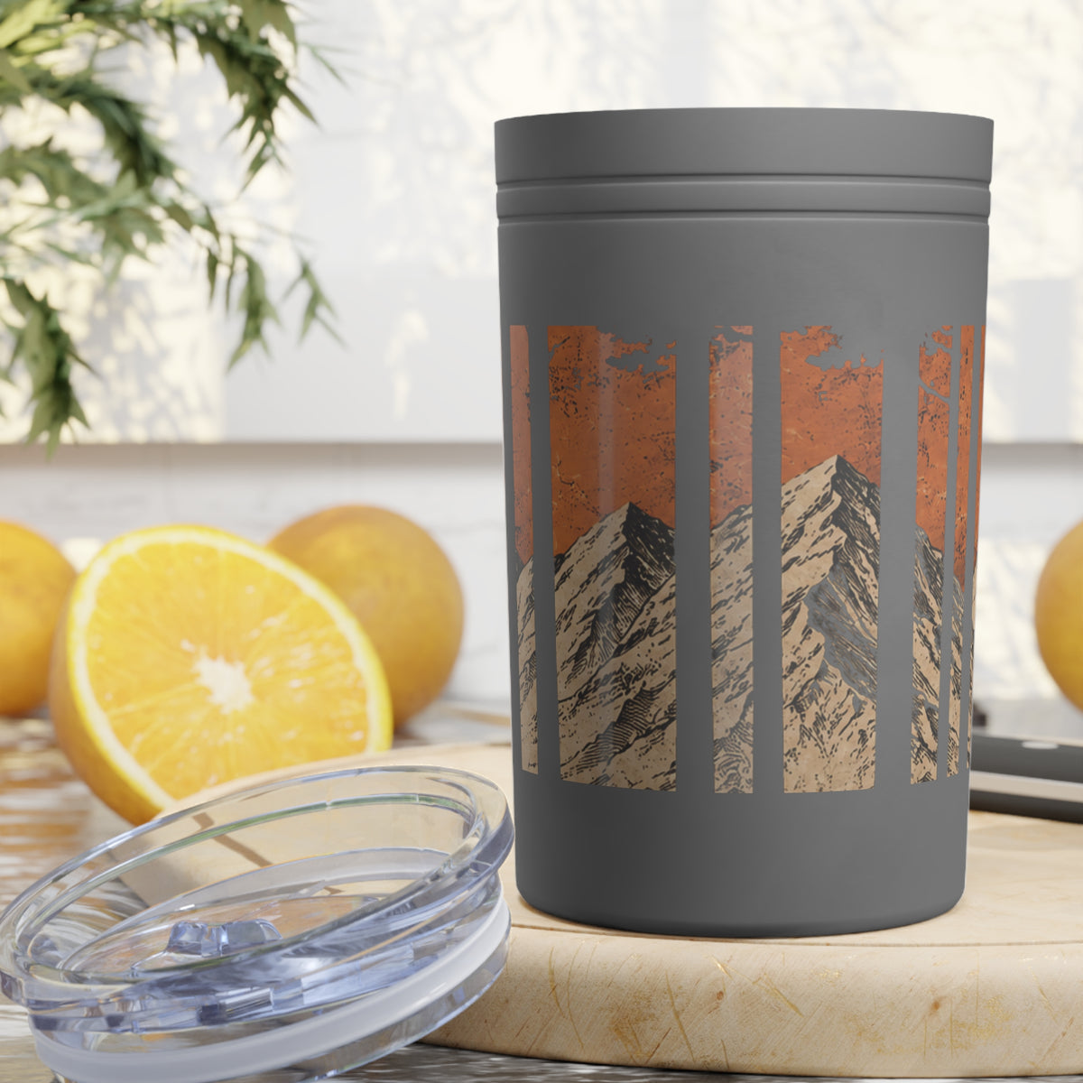 Insulated 11oz Tumbler — Pacific Crest Trail Mountain Graphic