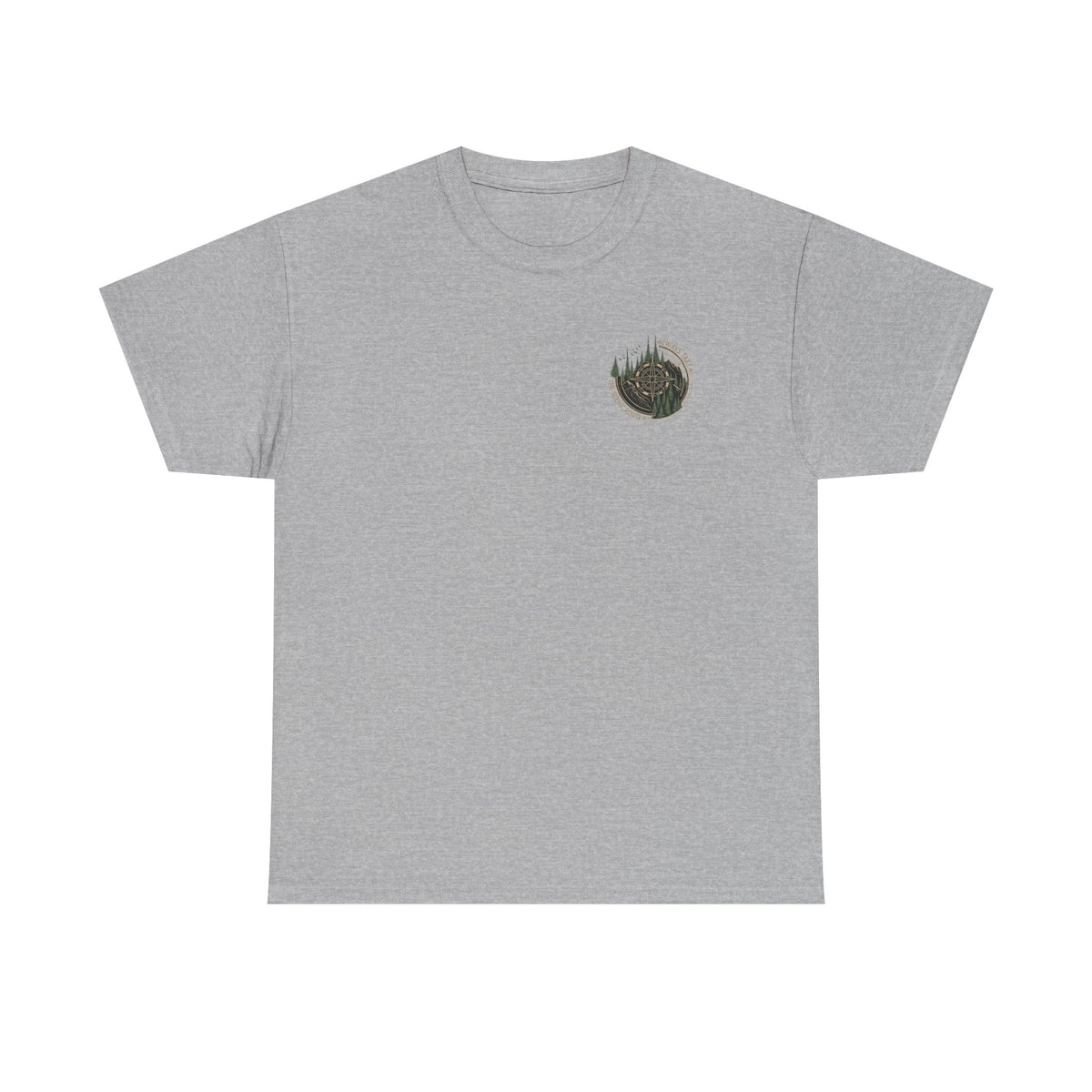 Nature Escape T‑Shirt — Serene River Mountain Landscape Tee
