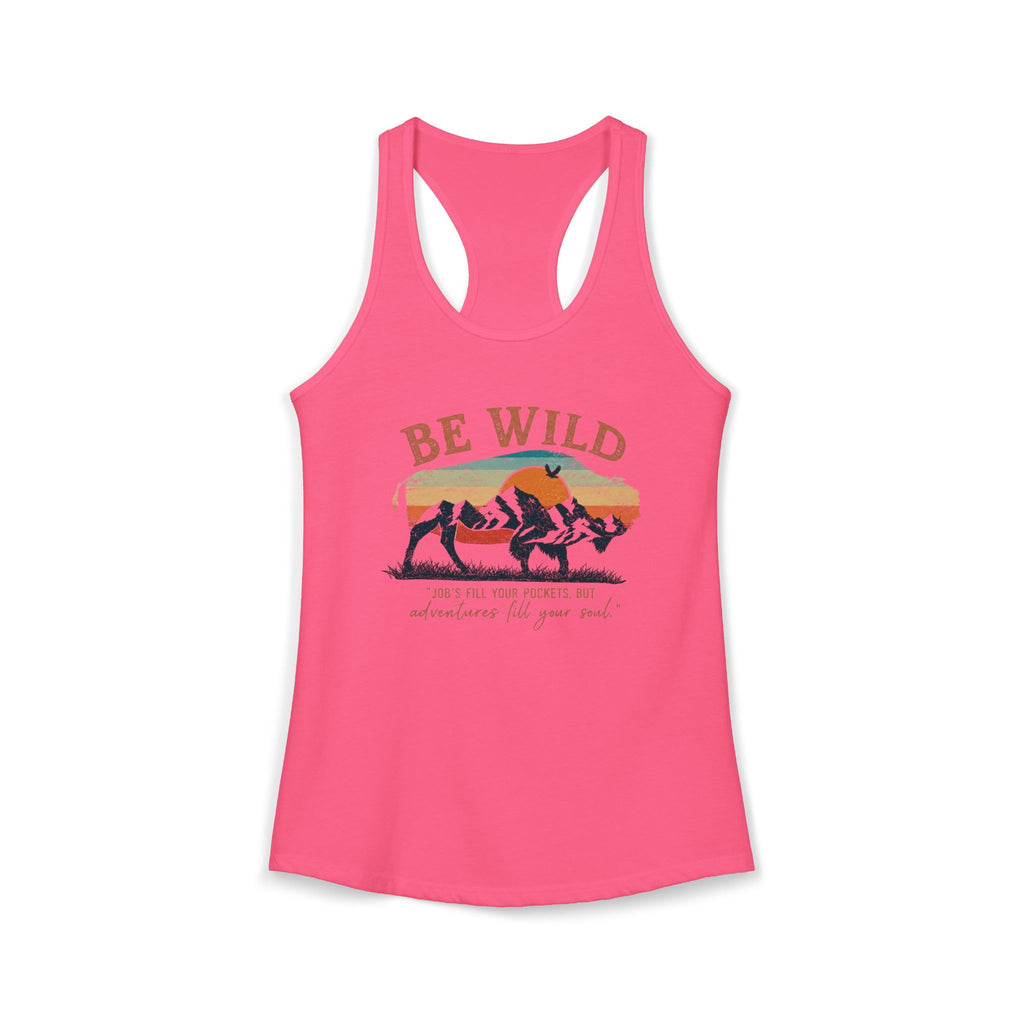 Be Wild Women's Ideal Racerback Tank