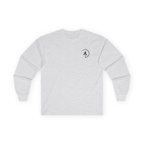 Always Take the Scenic Route Long Sleeve Tee – 2-Sided Print | Compass & Pines