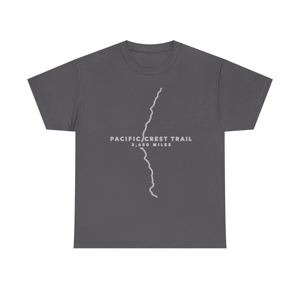 Pacific Crest Trail map T-Shirt | PCT 2,650 Miles Trail Tee