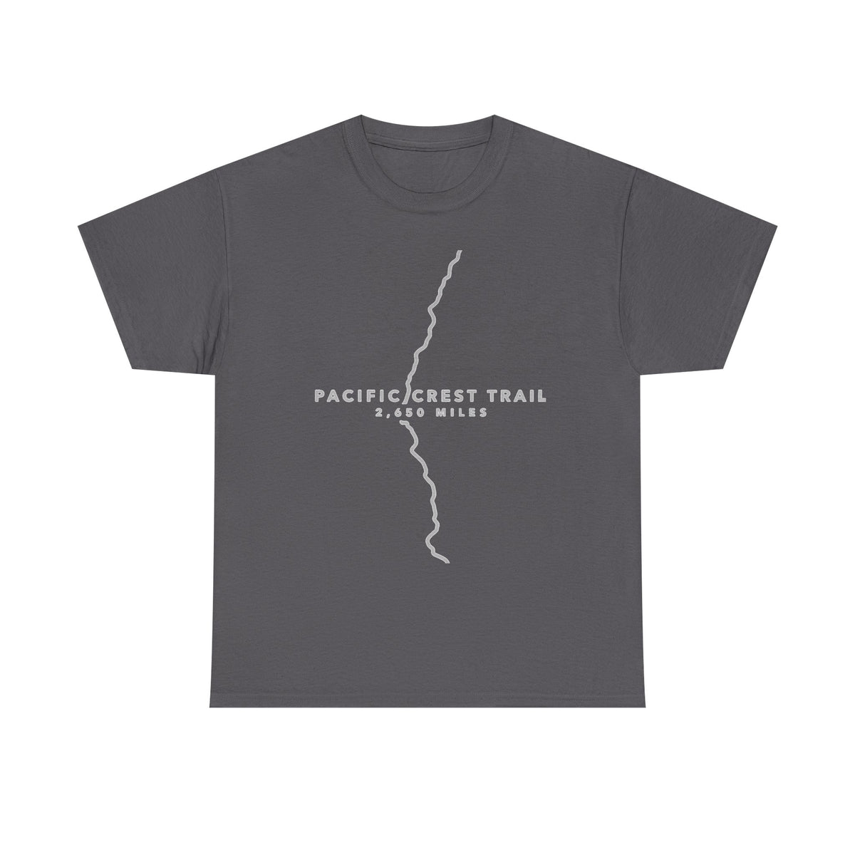 Pacific Crest Trail map T-Shirt | PCT 2,650 Miles Trail Tee