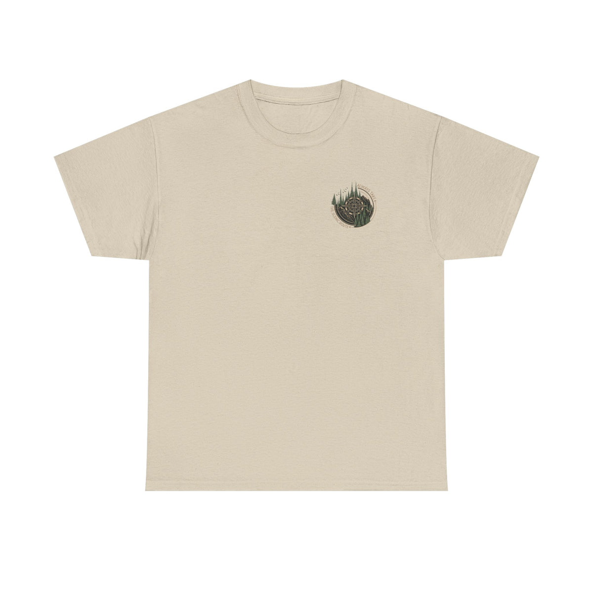 Nature Escape T‑Shirt — Serene River Mountain Landscape Tee