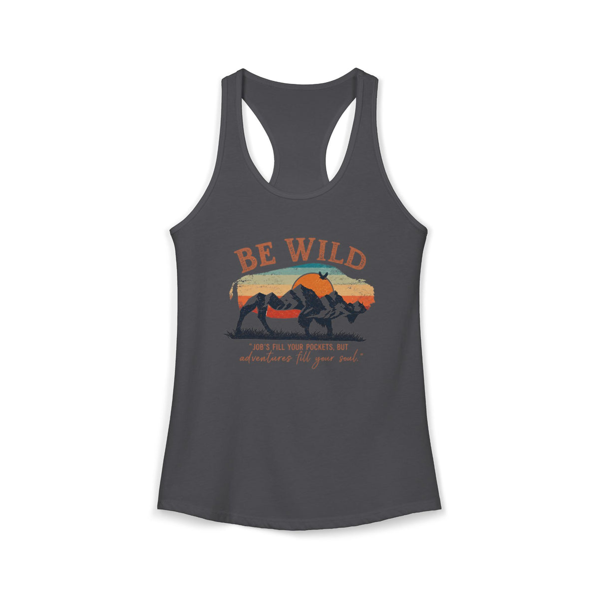 Be Wild Women's Ideal Racerback Tank