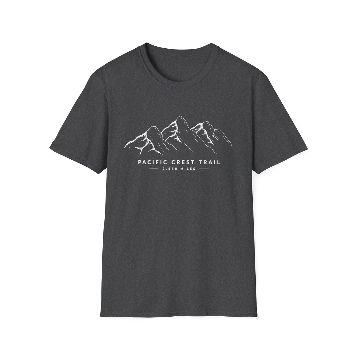 Pacific Crest Trail Mountain Tee — 'Pacific Crest Trail 2,650 Miles' Hiking T-Shirt