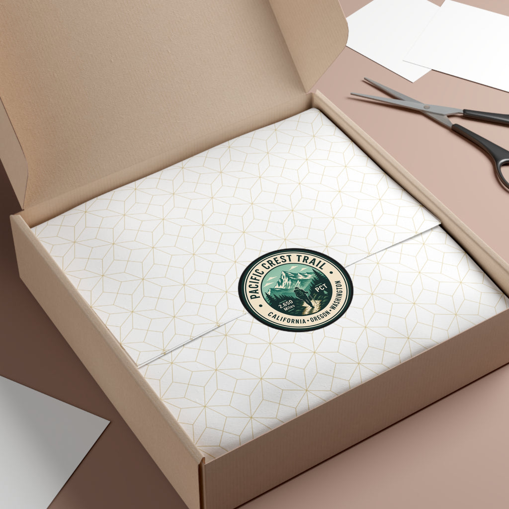 Pacific Crest Trail Vinyl Sticker — PCT Hiker Emblem (2,650 Miles)