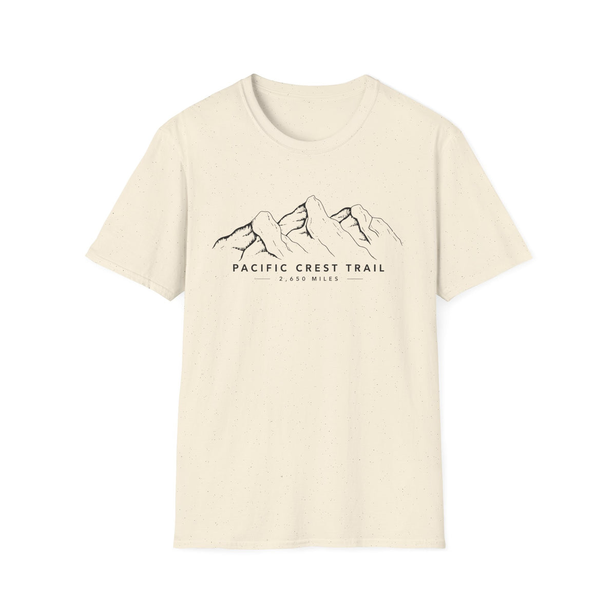 Pacific Crest Trail Mountain Tee — 'Pacific Crest Trail 2,650 Miles' Hiking T-Shirt