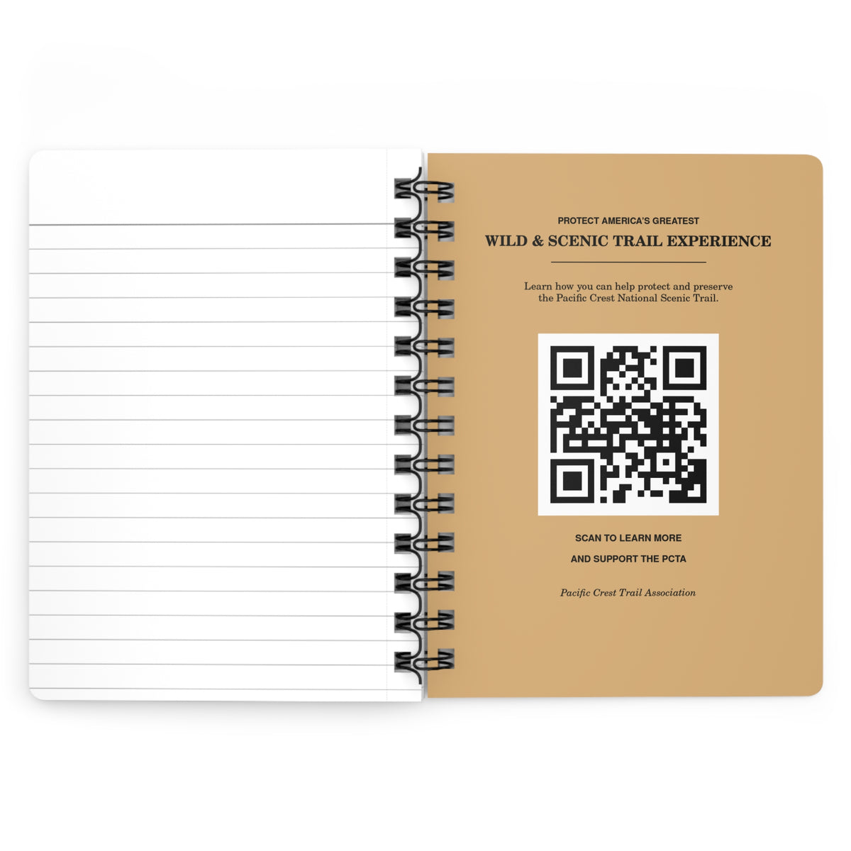 Trail Journal — Pacific Crest Hiker’s Spiral Notebook (Miles • Memories • Moments)