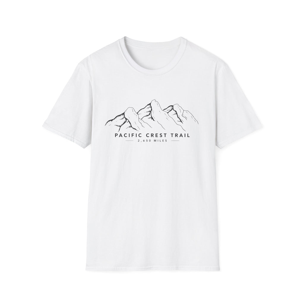 Pacific Crest Trail Mountain Tee — 'Pacific Crest Trail 2,650 Miles' Hiking T-Shirt